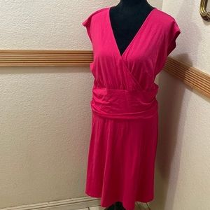 Philosophy hot pink dress